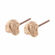 Cymbal ™ Pendientes metálicos DQ - Limani para Matubo Ginko - Oro rosado